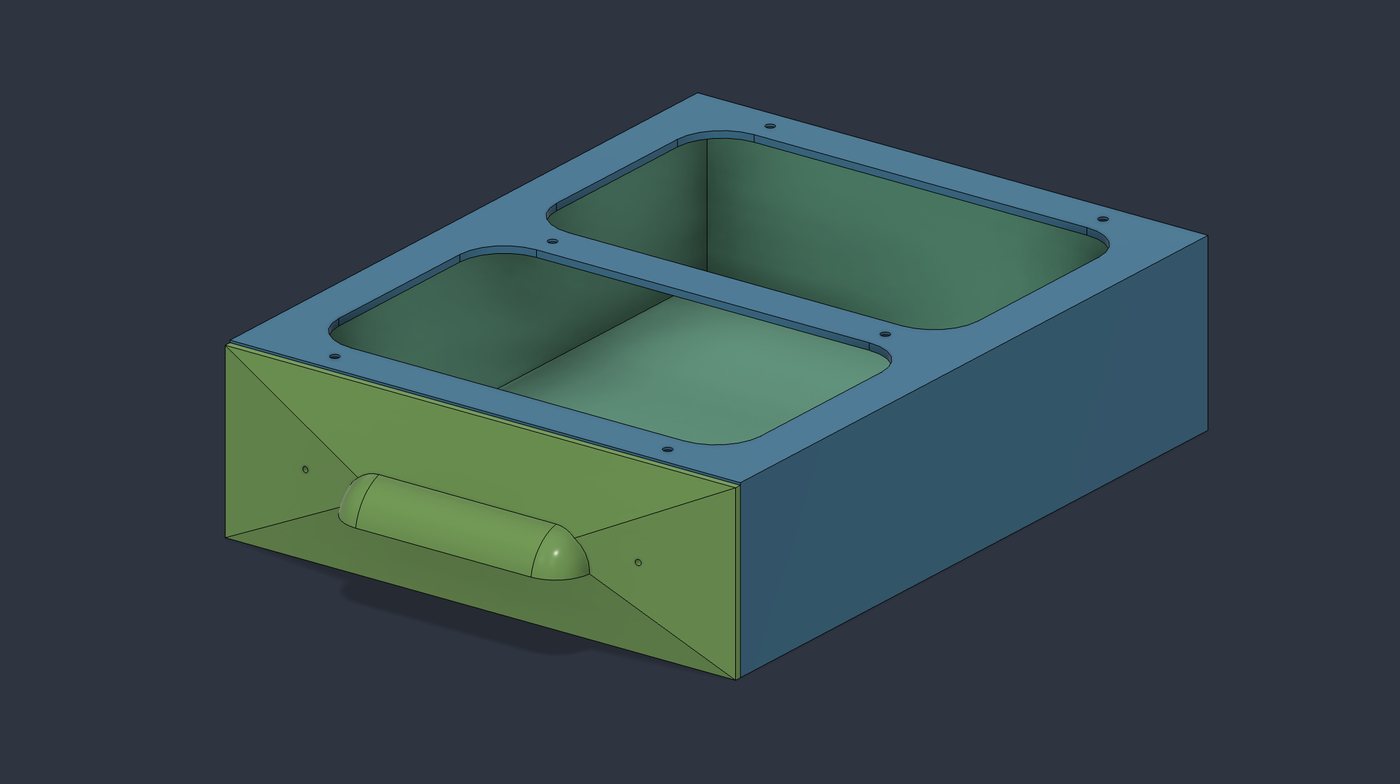 Original 3D printed drawer design